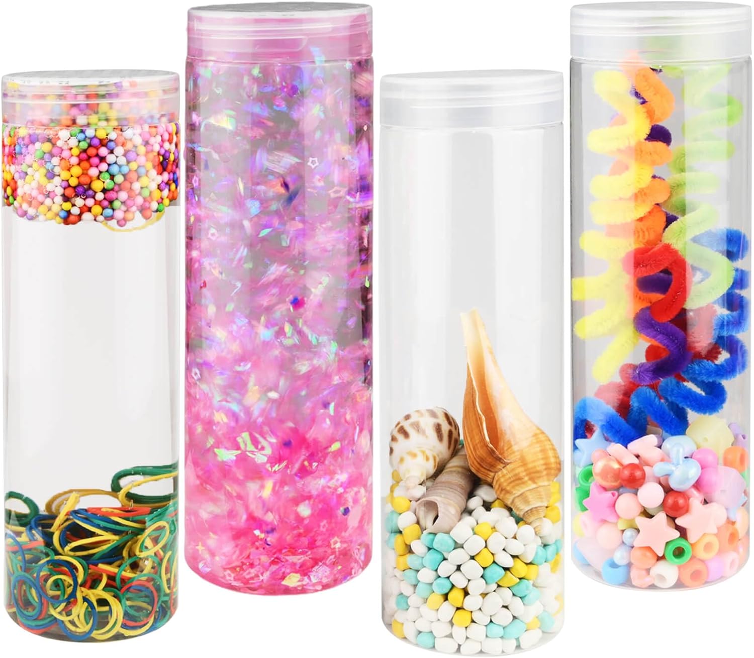 Botellas Sensoriales Encantadas: DIY Sensory para Bebés ...