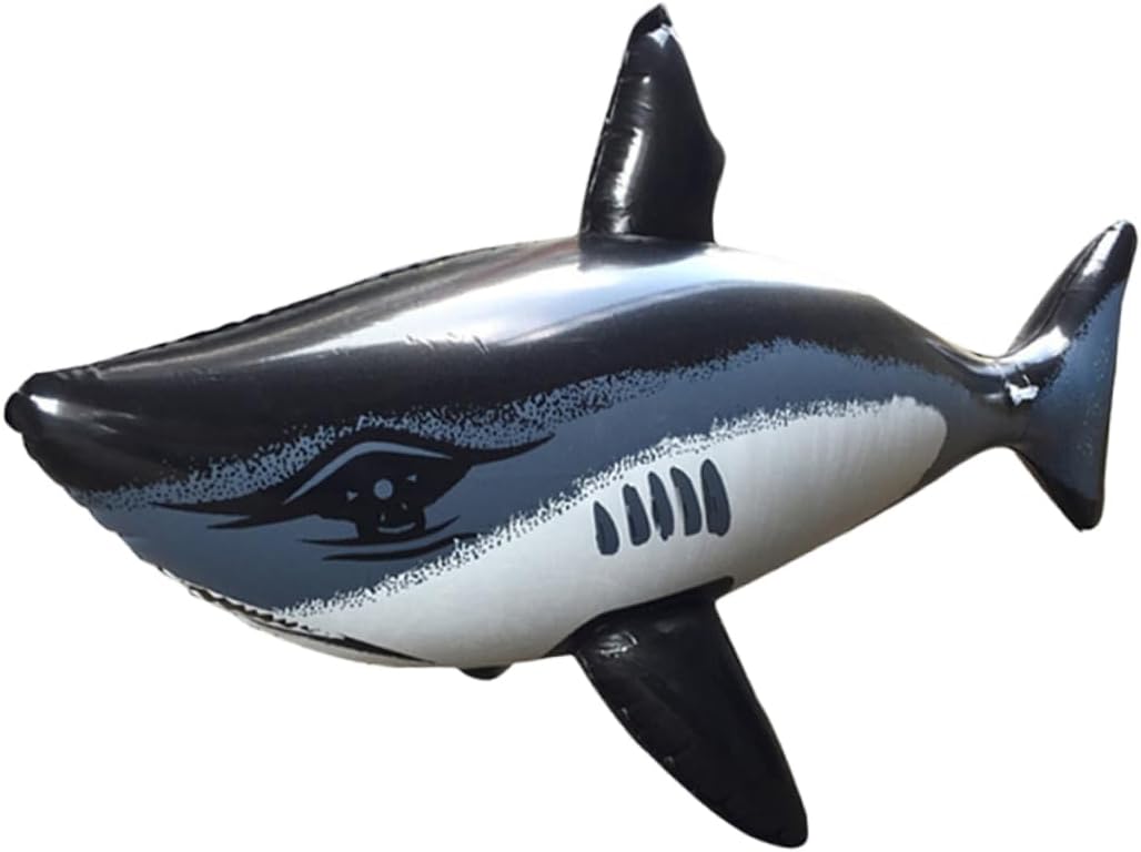 KICHOUSE tiburón Inflable Decoraciones de Peces