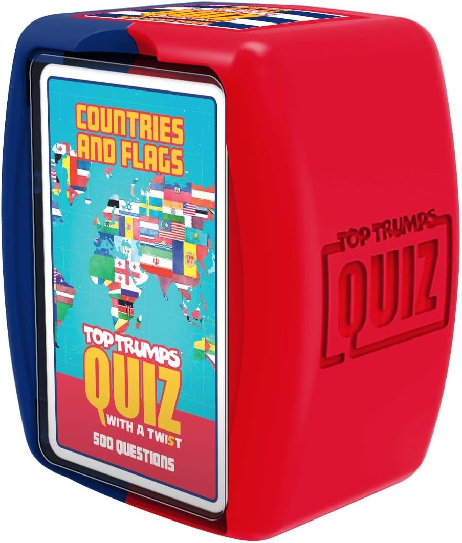 Top Trumps Juego de Preguntas de países y
