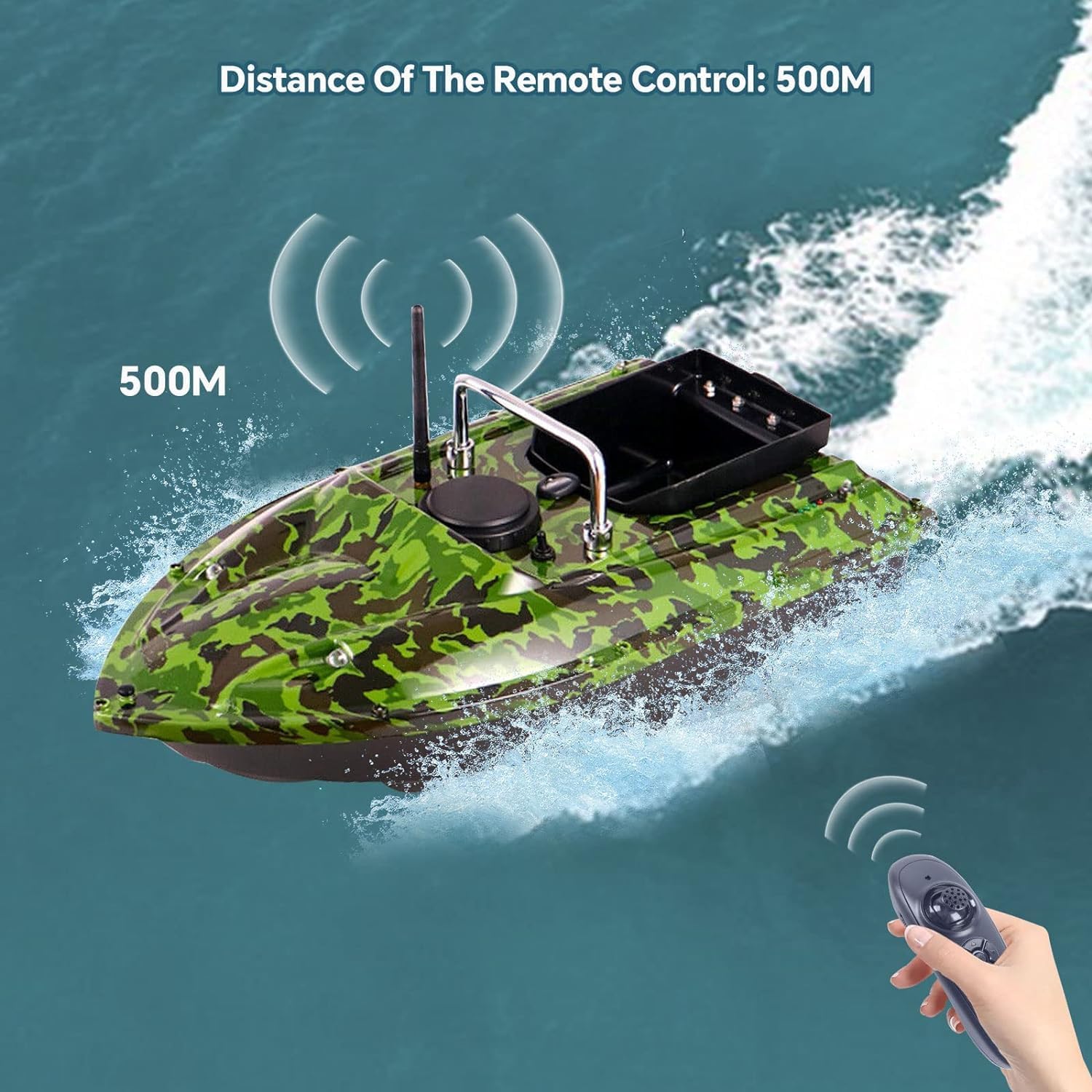 SUBKUDY Barco Arrancador Control Remoto Barco de