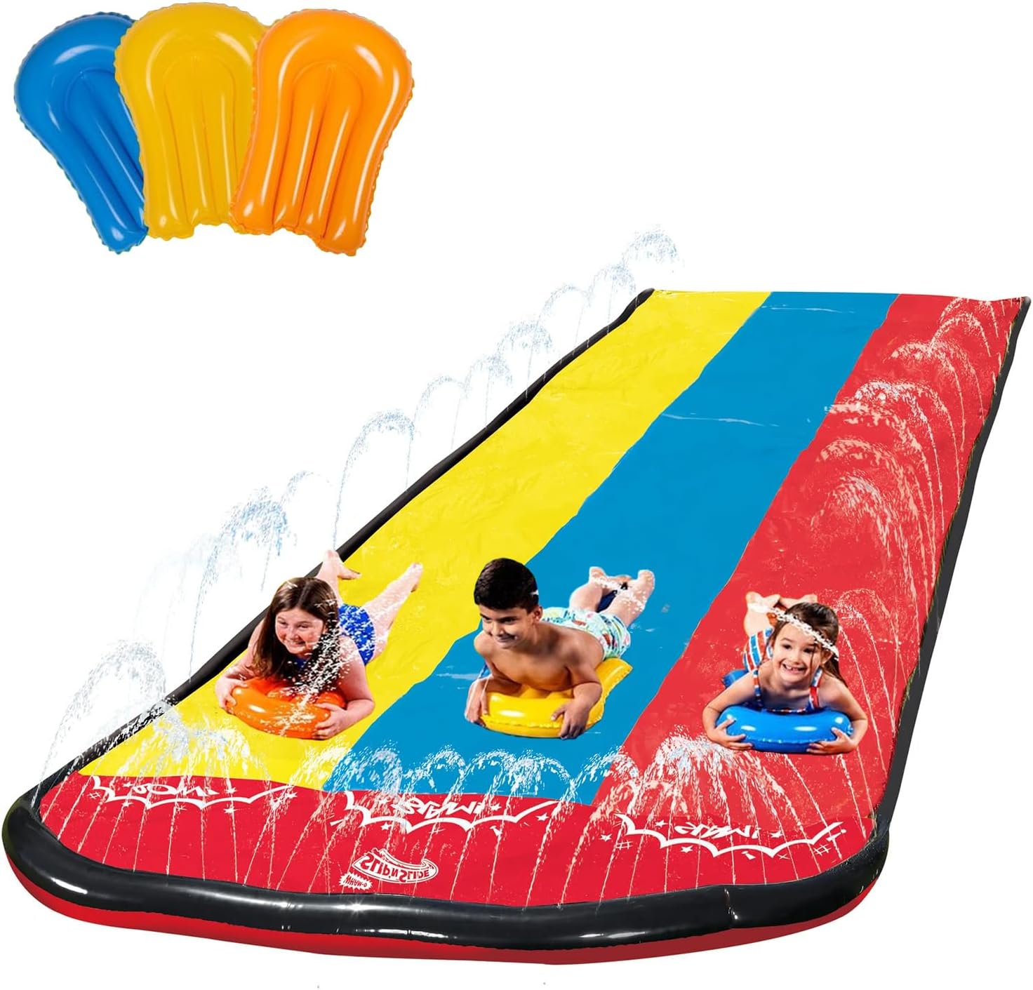 Kensbro Tobogán acuático de 480 x 210 cm, tobogán