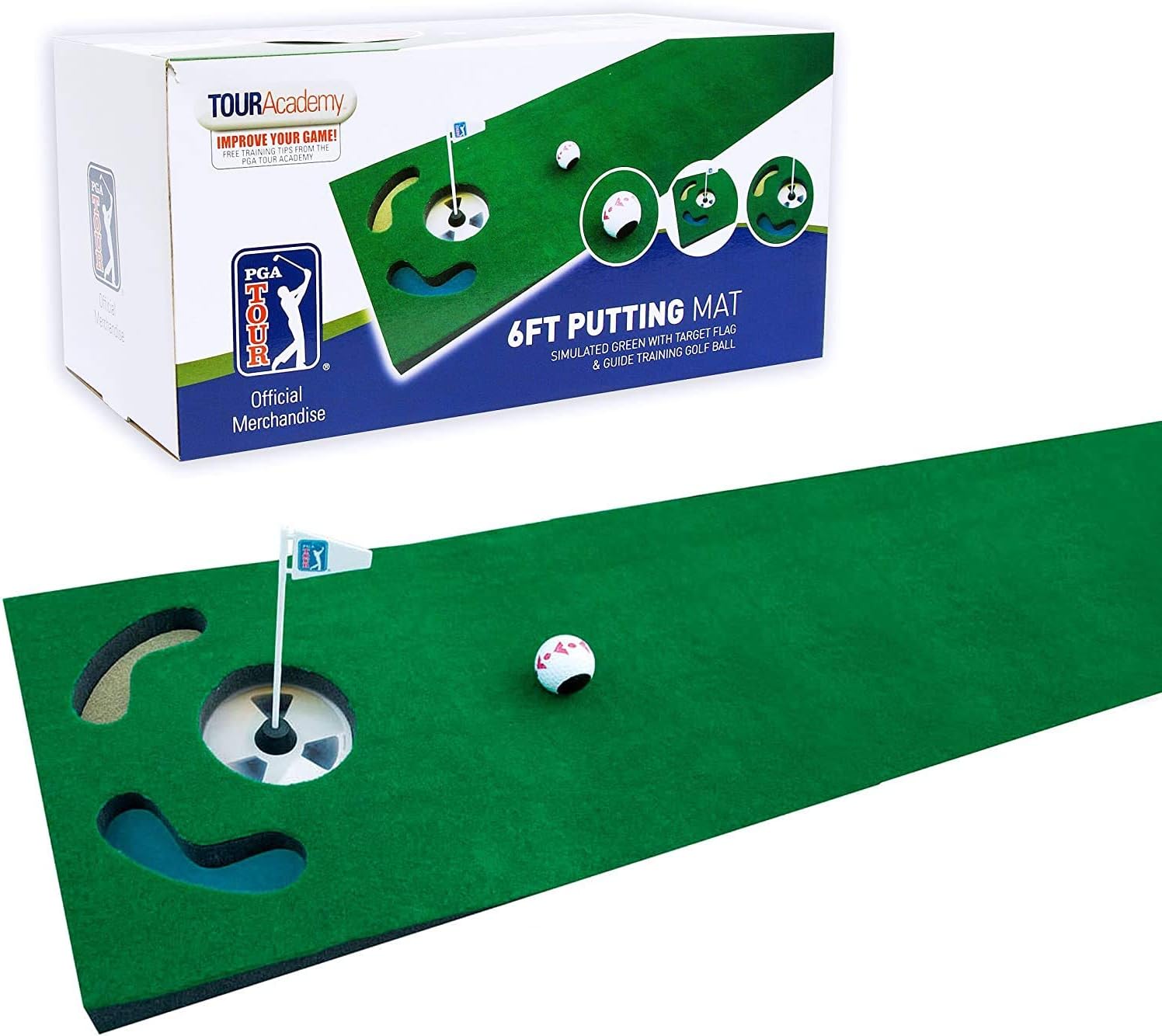 PGA Tour Unisex Ball, Alignment Tool and Training