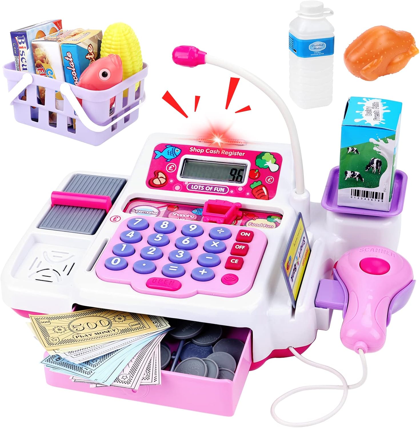 carro compra juguetes