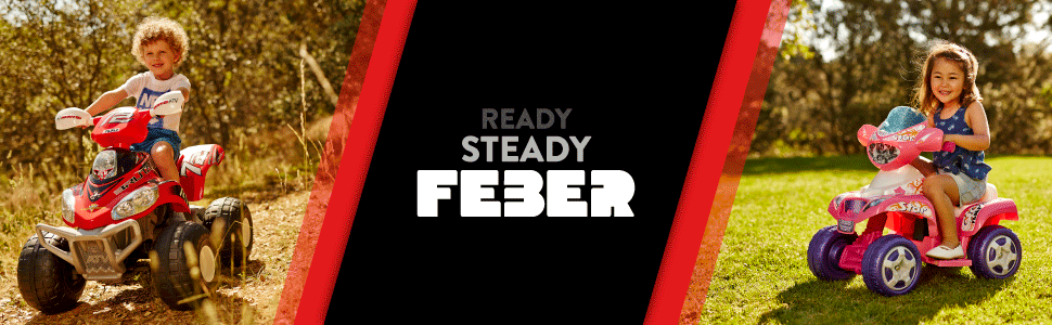 FEBER - Quad Racy Pink 6V