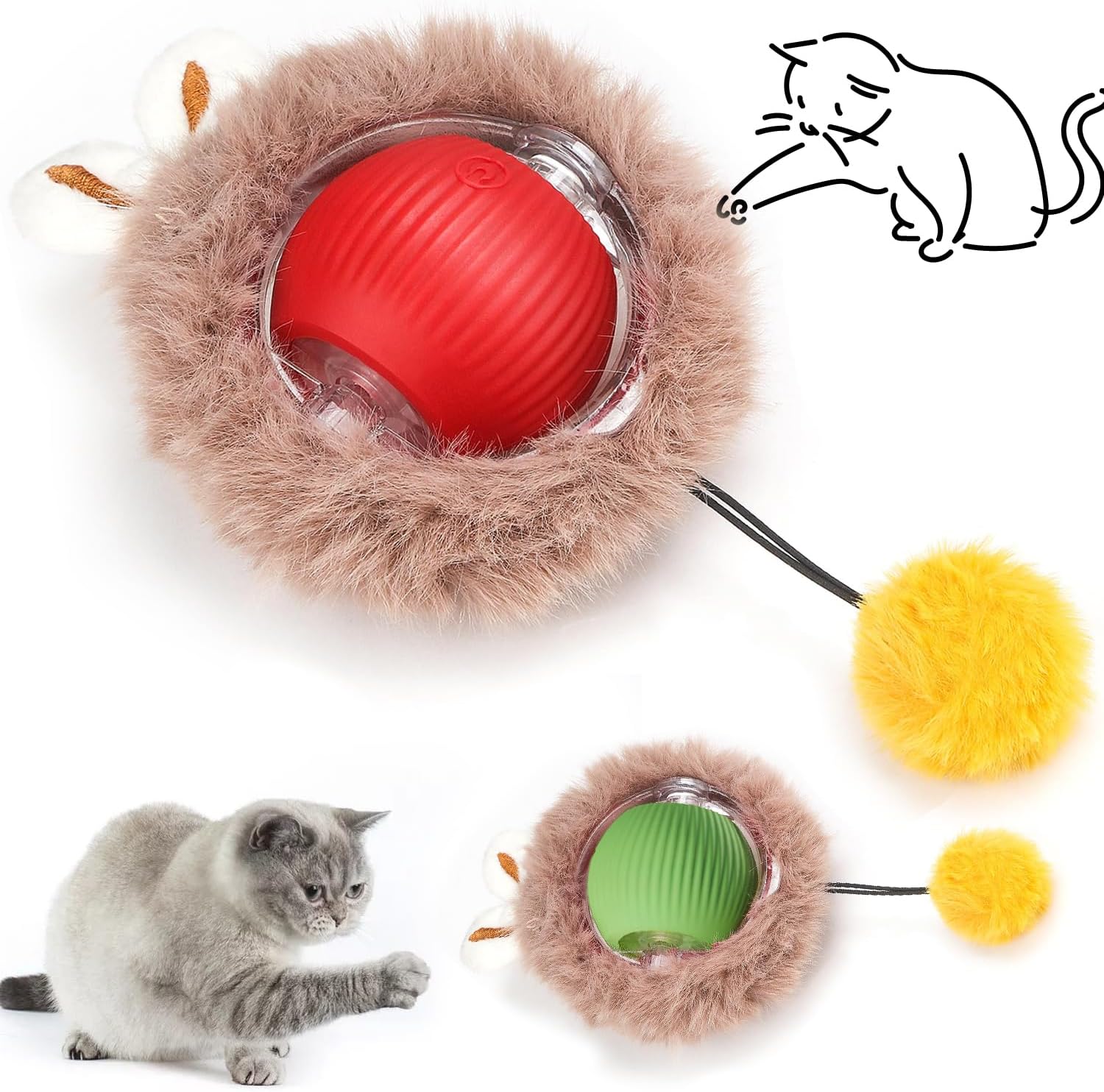 juguete interactivo gato