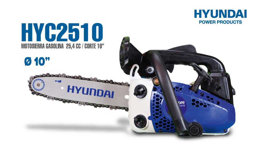 Motosierra de Gasolina Hyundai